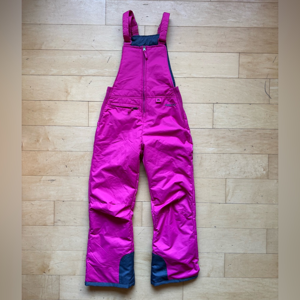 Arctix Snow Bib Pants, Sz XL, pink magenta, winter, ski, play, outdoor, cold